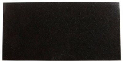 Black Stone effect Wall & floor Tile, Pack of 5, (L)610mm (W)305mm