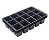 Black Tray 225mm, Pack of 5