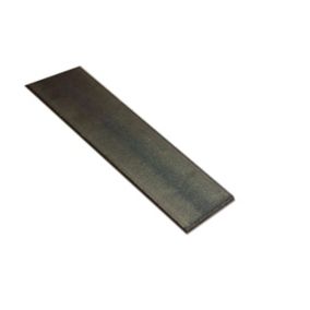Black Varnished Drawn steel Flat Bar, (L)1000mm (W)10mm (T)2mm