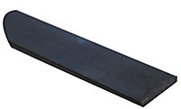 Black Varnished Hot-rolled steel Flat Bar, (L)1000mm (W)14mm (T)5mm