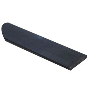 Black Varnished Hot-rolled steel Flat Bar, (L)1000mm (W)14mm (T)5mm