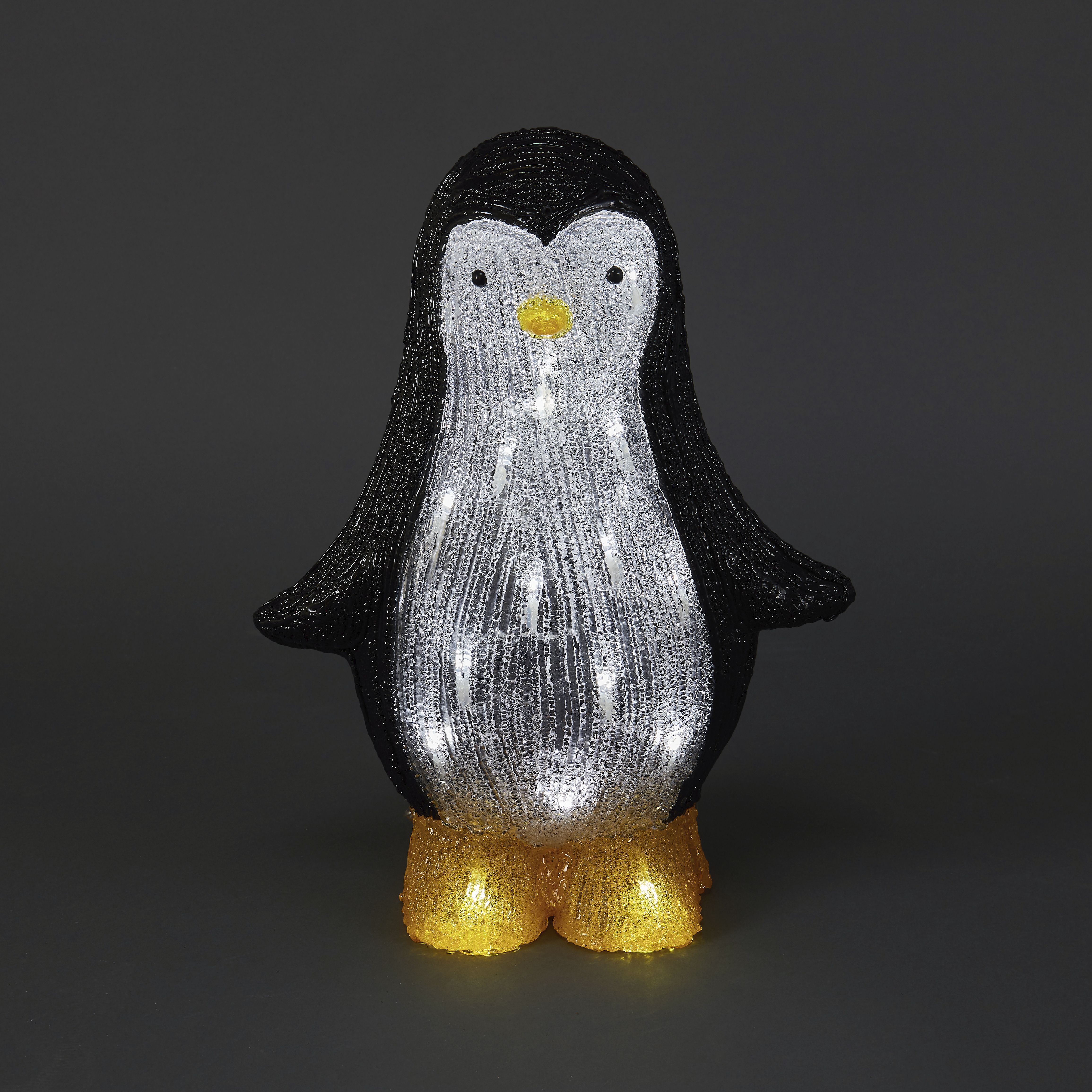 Black & white Penguin LED Electrical christmas decoration