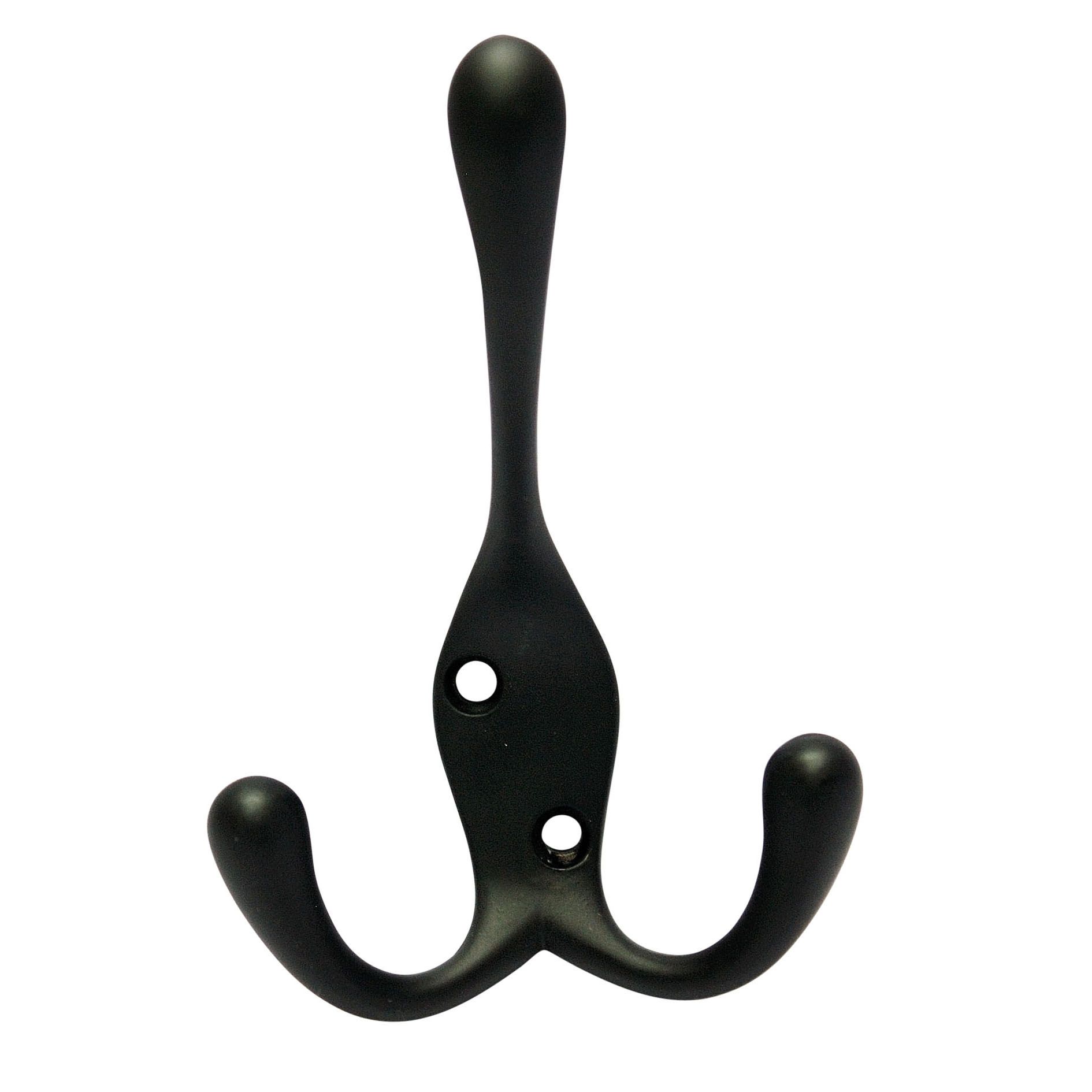 Black coat hooks b&q cheap