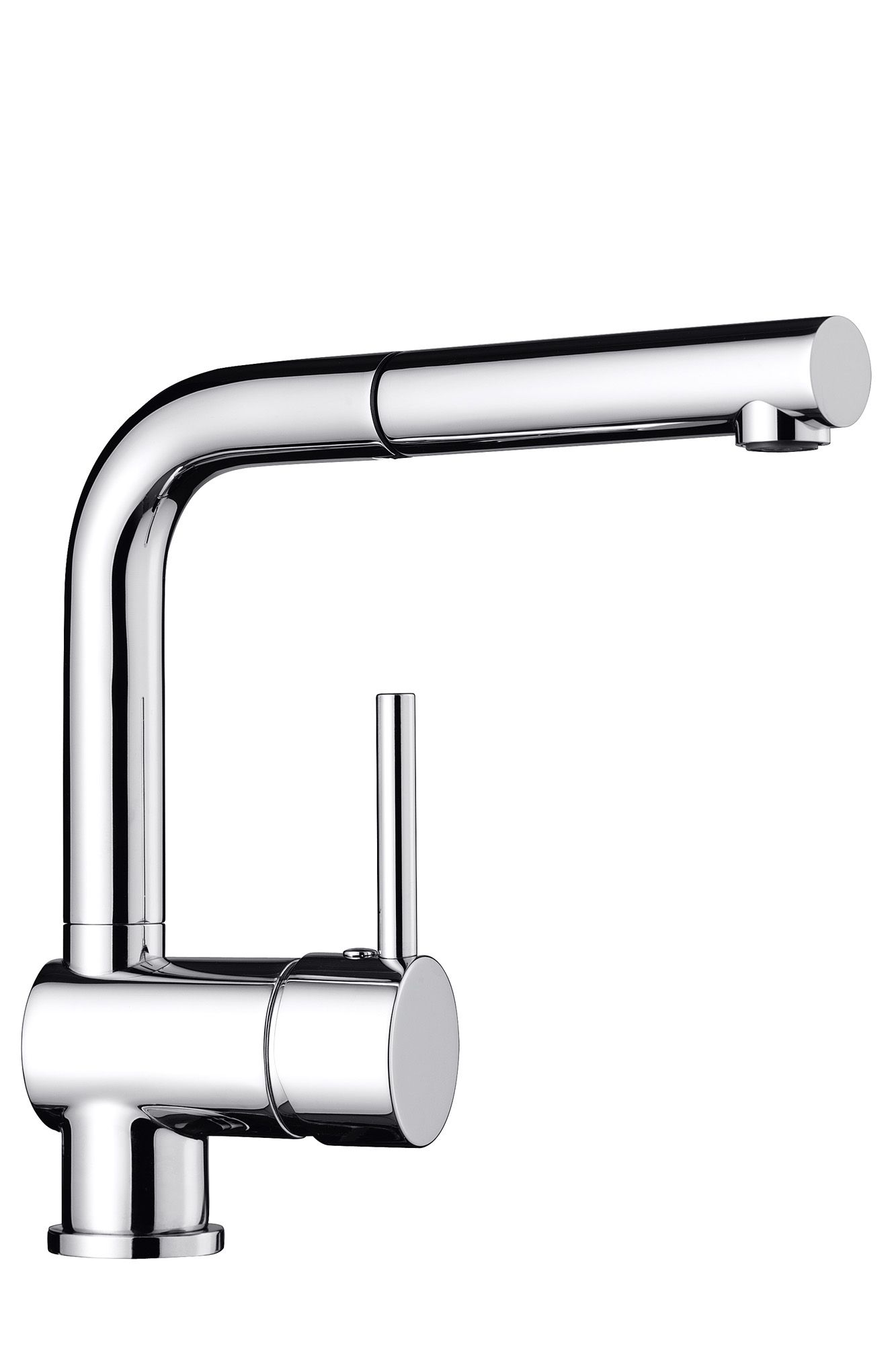 Blanco Mixa Chrome effect Kitchen Pullout Mixer tap DIY at B&Q