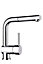 Blanco Mixa Chrome effect Kitchen Pull-out Tap
