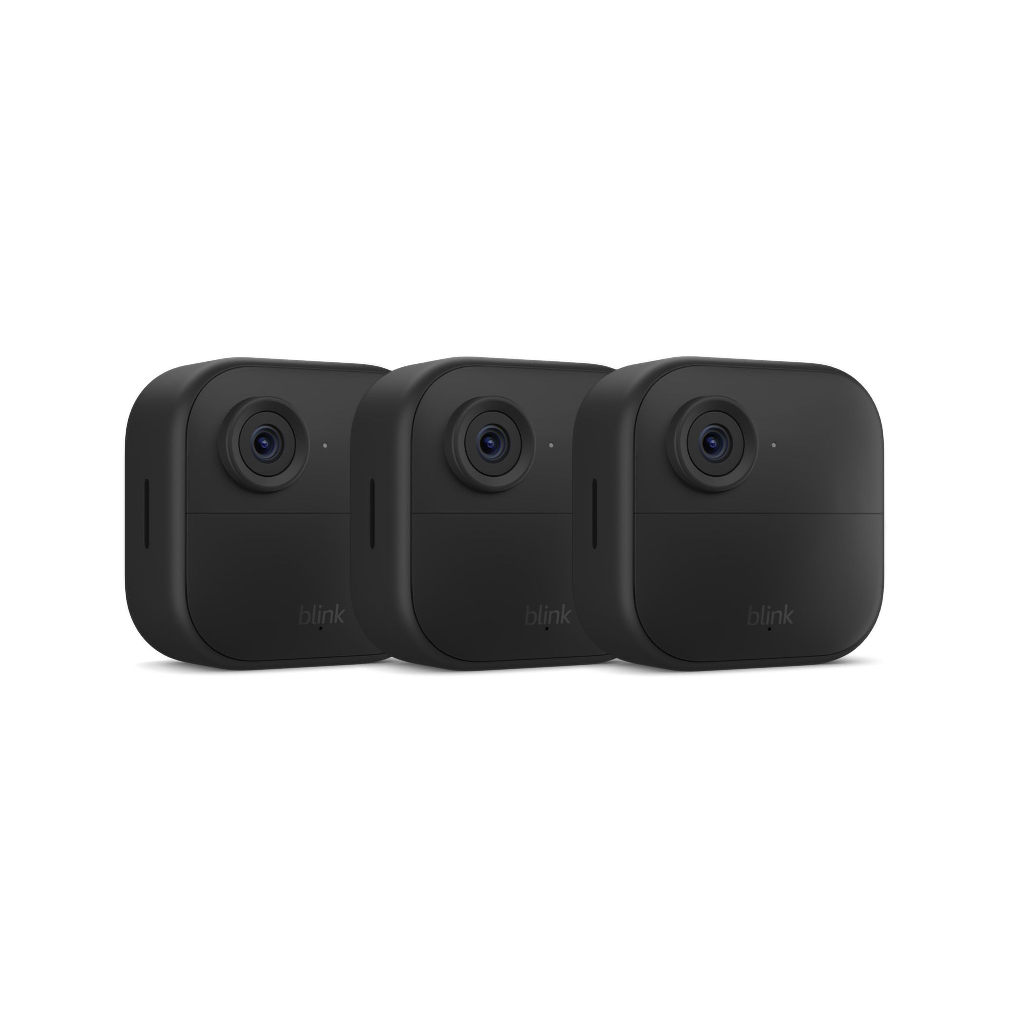 Blink Outdoor 4 Black Smart battery-powered IP camera, Pack of 3