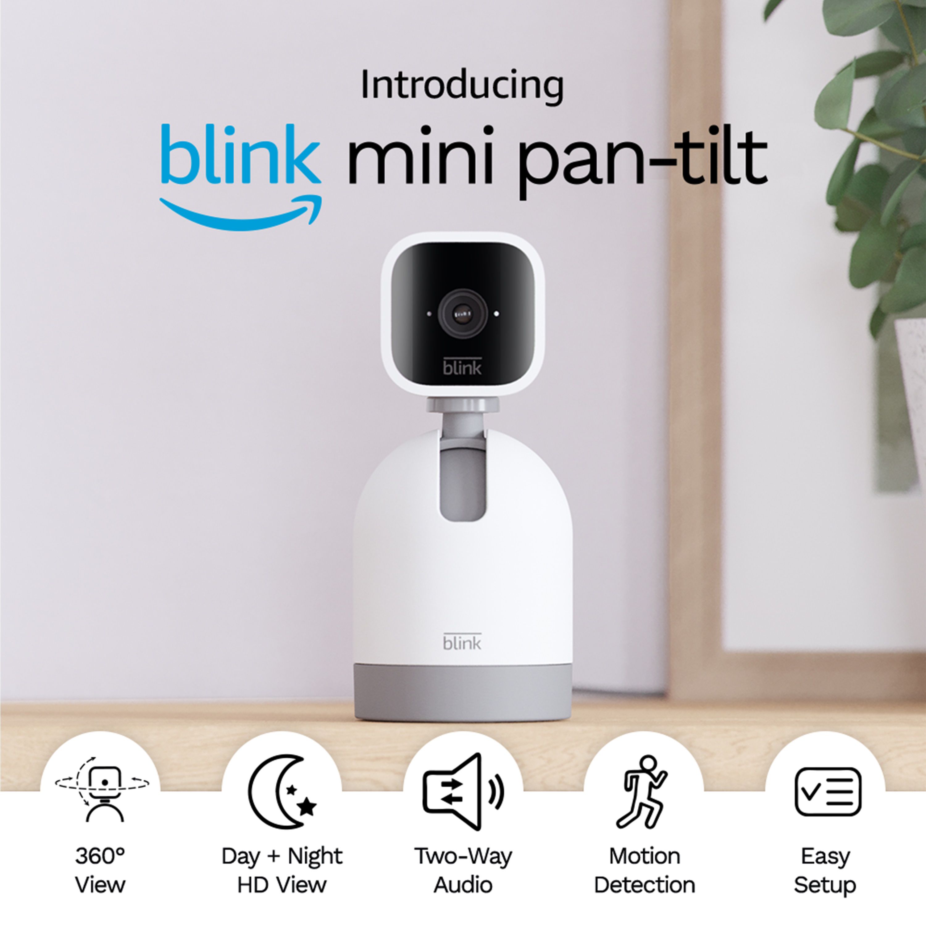 Blink Wi-fi Indoor Fixed Smart camera in White