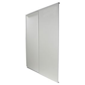 Blizz White 2 door Sliding Wardrobe Door kit (H)2260mm (W)1800mm
