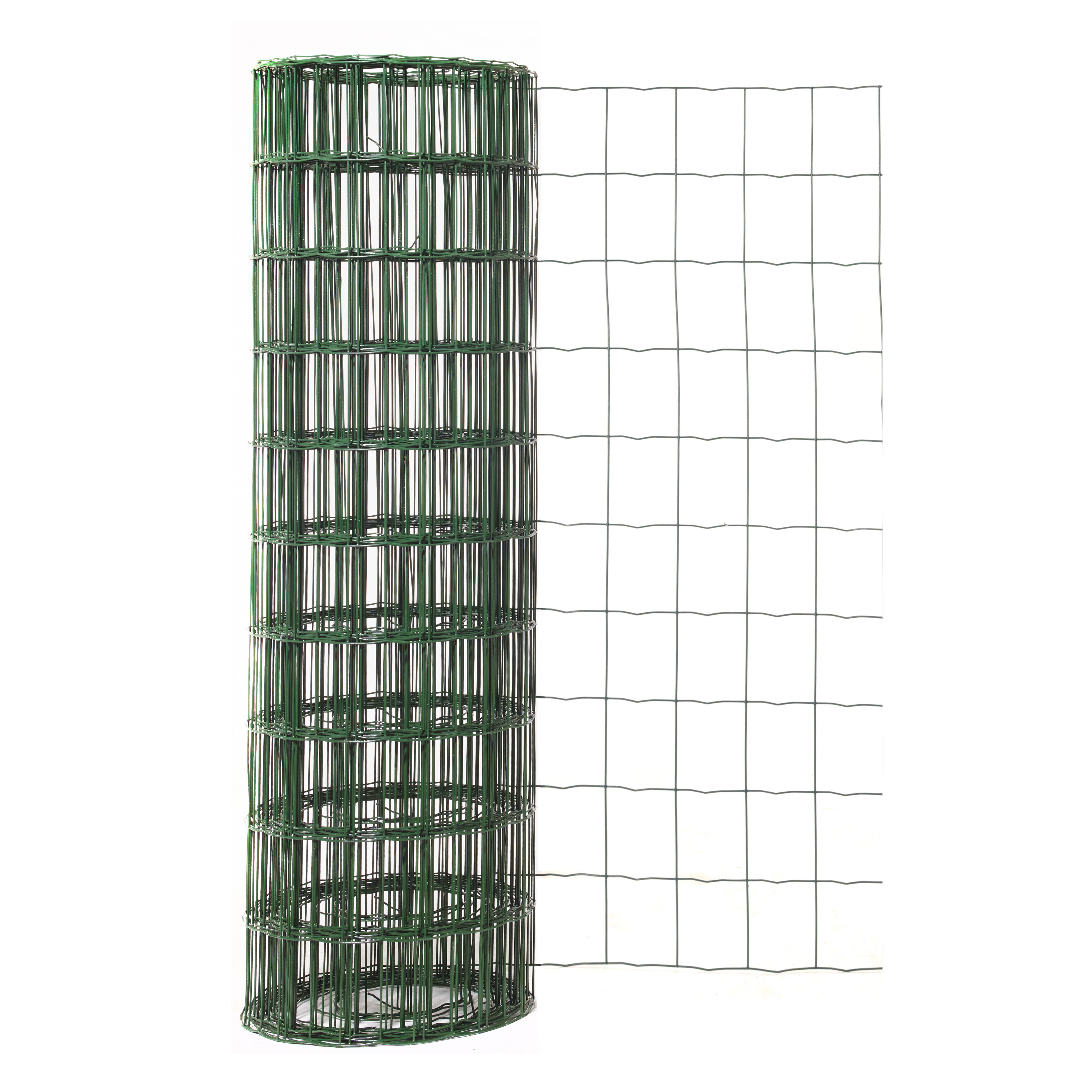 Blooma 100x100mm PVC-coated Steel Wire mesh roll, (L)20m (H)1m