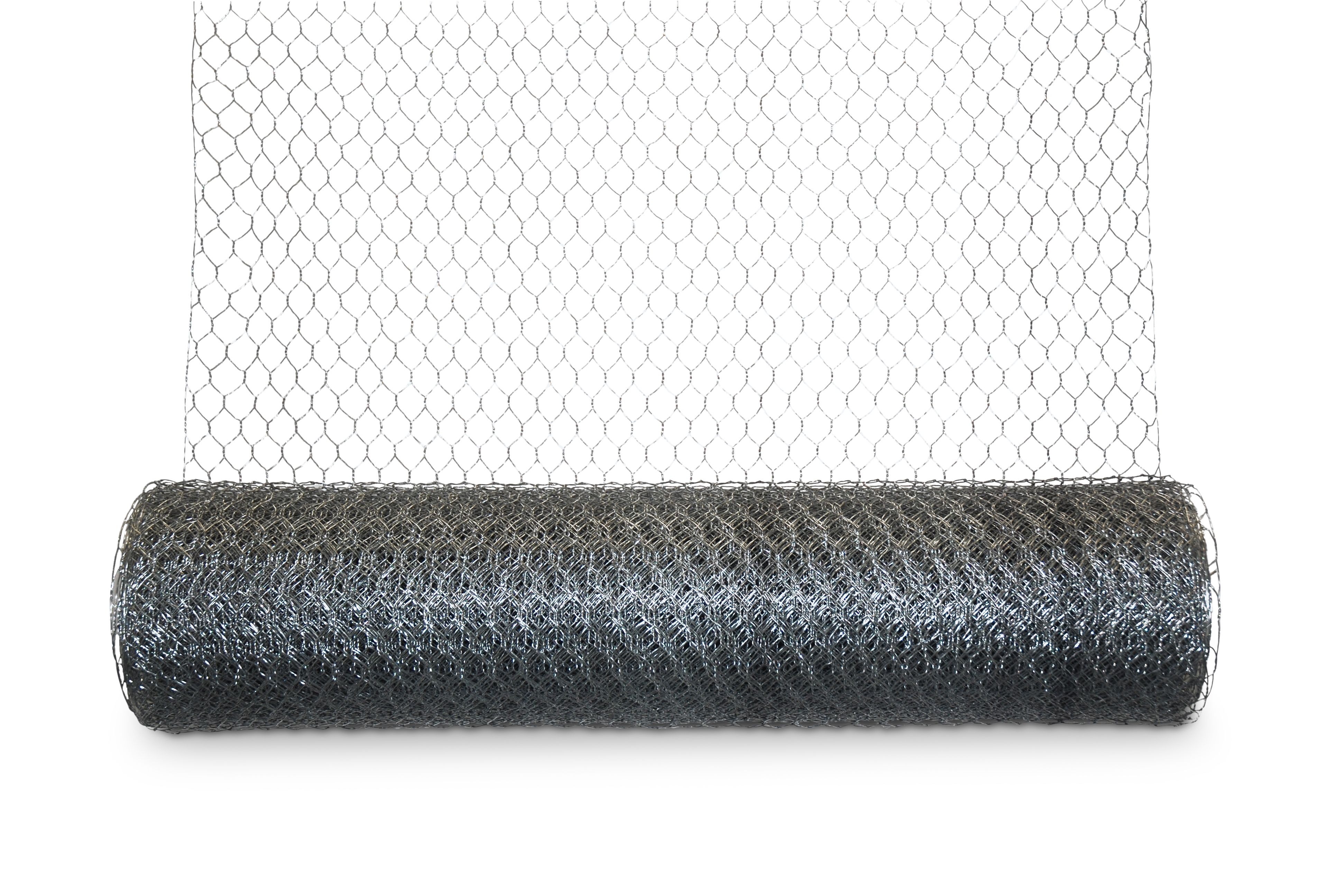 Blooma 13x13mm Galvanised Steel Triple torsion mesh, (L)10m (H)1m