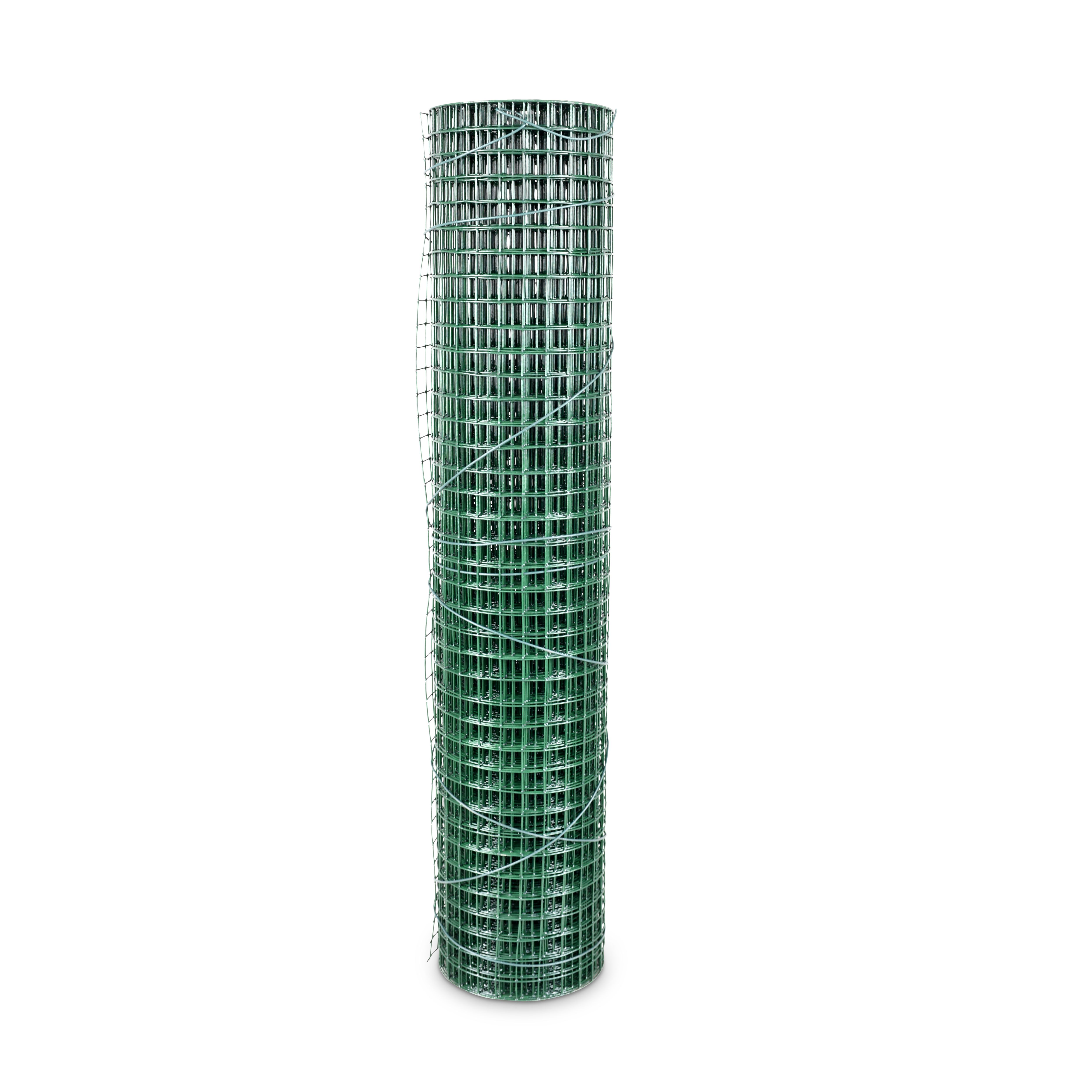 Blooma 13x13mm PVC-coated Steel Wire mesh roll, (L)5m (H)0.5m