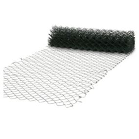 Blooma 50x50mm PVC-coated Steel Wire mesh roll, (L)20m (H)1m