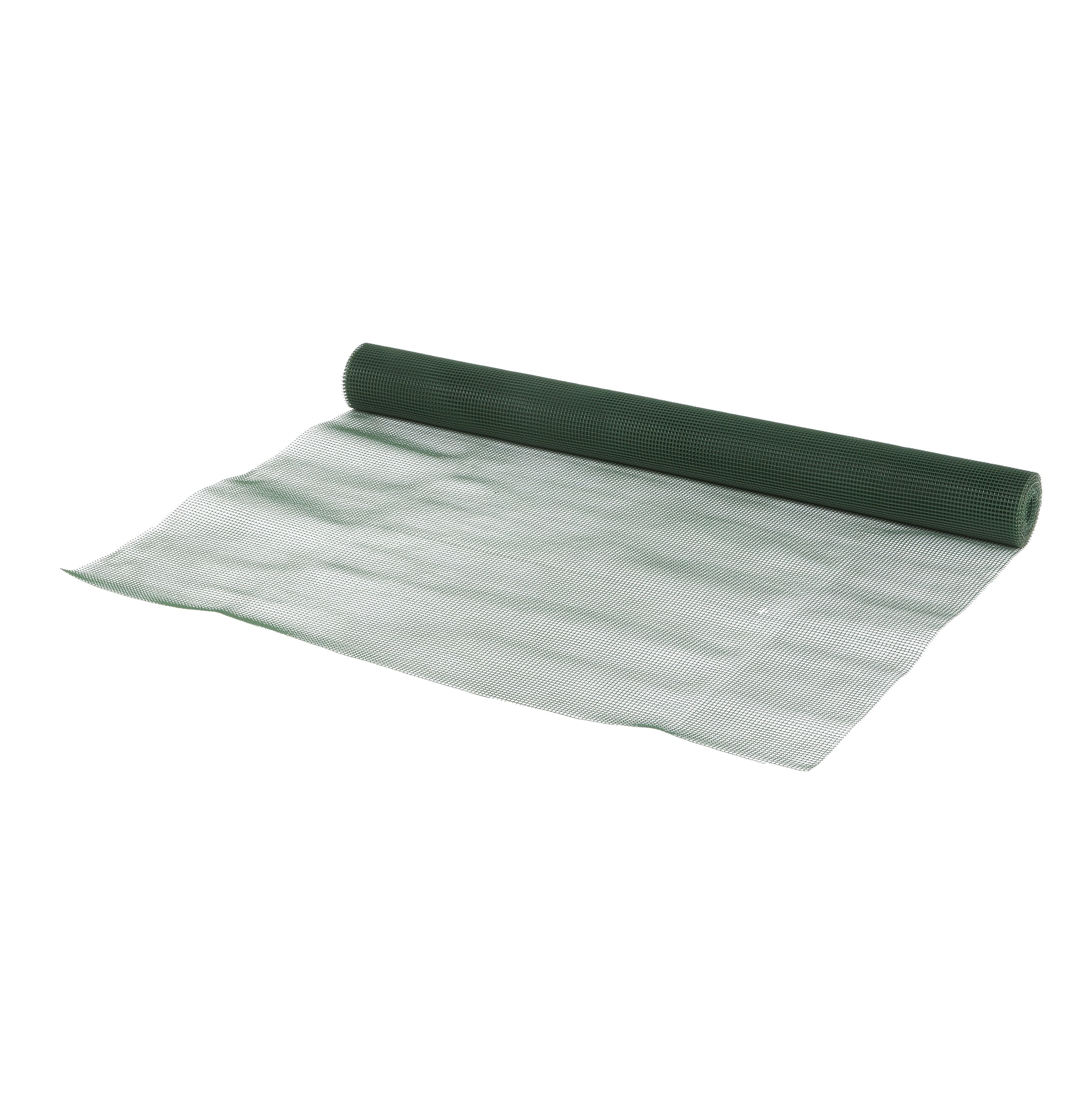 Blooma 5x5mm PVC-coated High-density polyethylene (HDPE) Wire mesh roll, (L)5m (H)1m