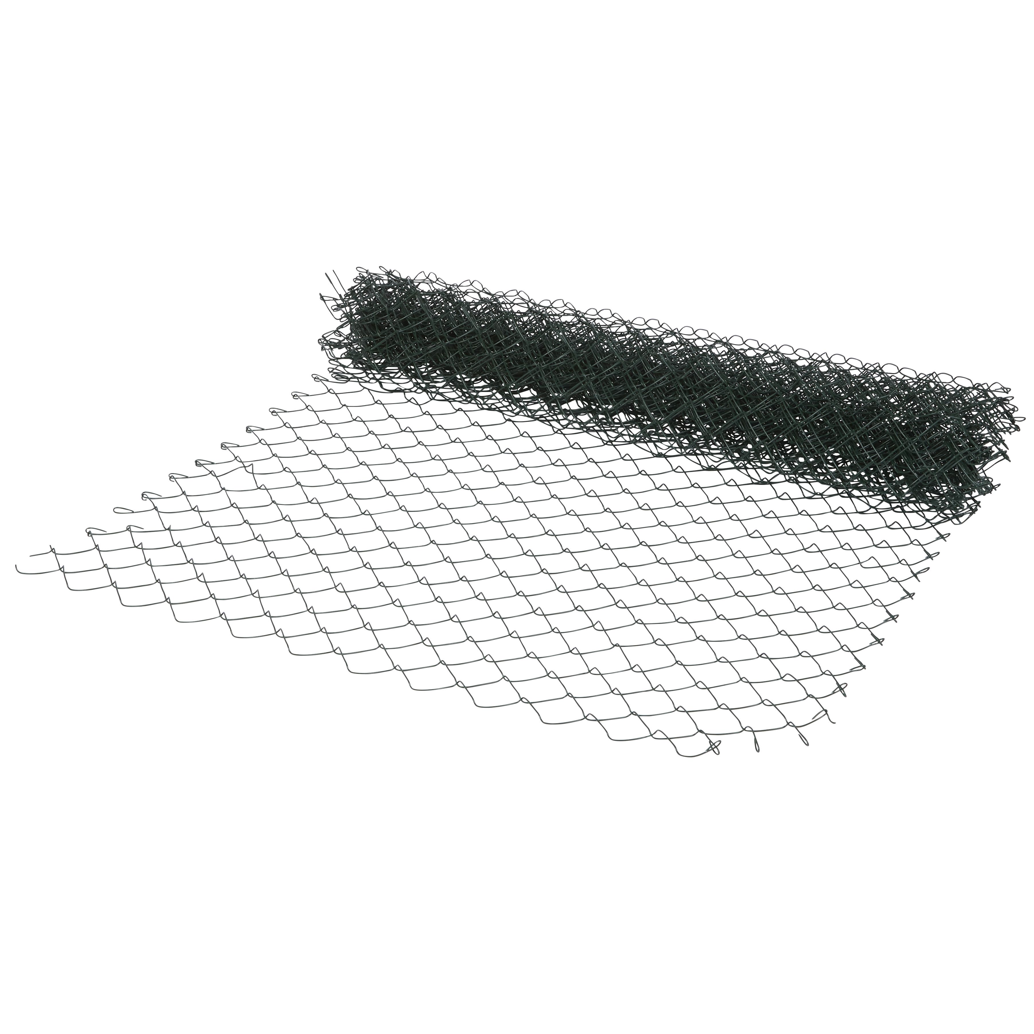 Blooma 60x60mm PVCcoated Steel Wire mesh roll, (L)10m (H)1.2m DIY at B&Q