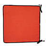 Blooma Adelaide Black & red Square High back seat cushion, Pack of 6 (L)45cm x (W)45cm