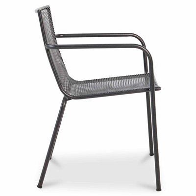 Blooma Adelaide Metal Black Chair