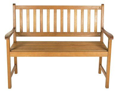 Blooma Aland Wooden Bench 94cm(H) | DIY at B&Q