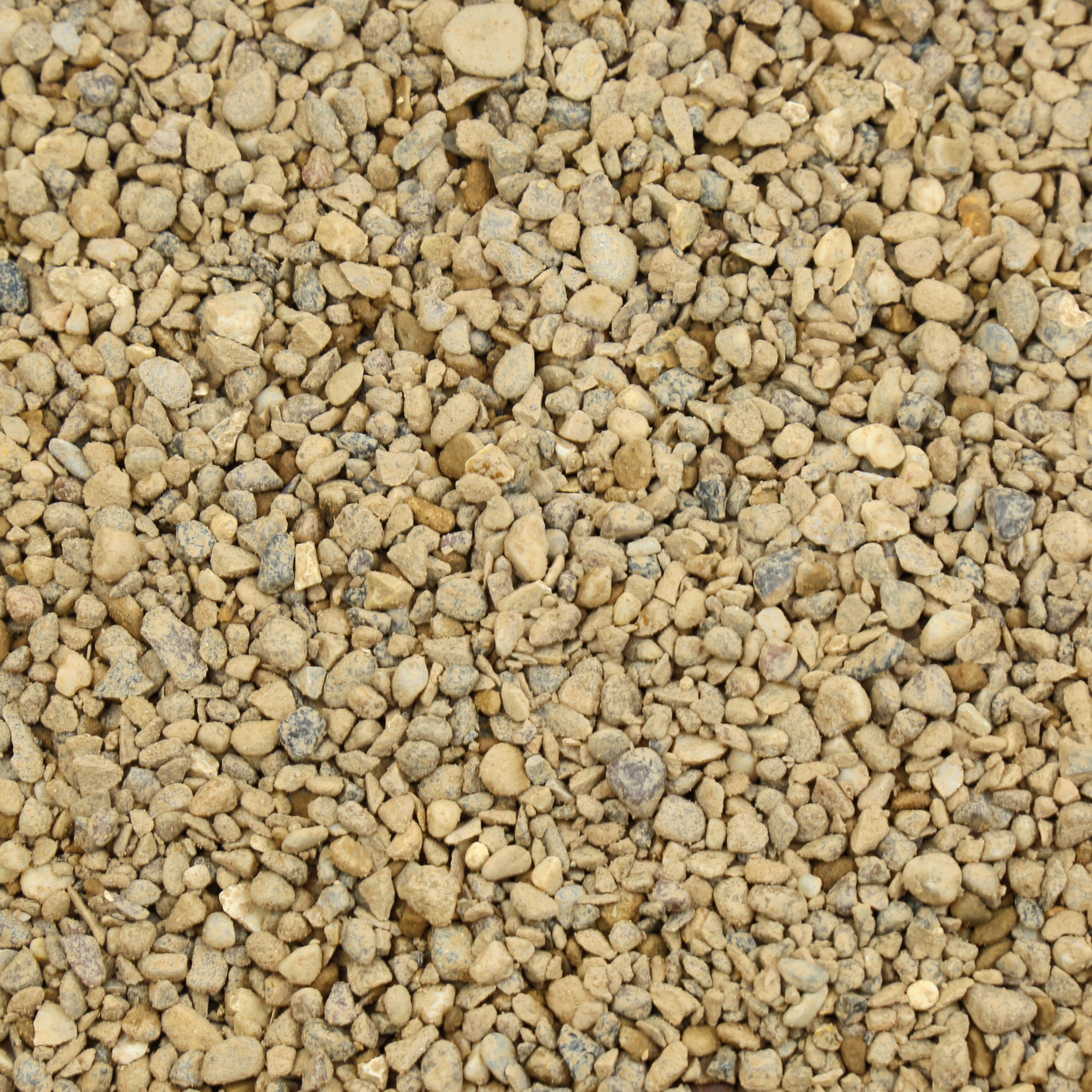 Blooma Alpine Golden Decorative stones, Large 5kg Bag DIY at B&Q