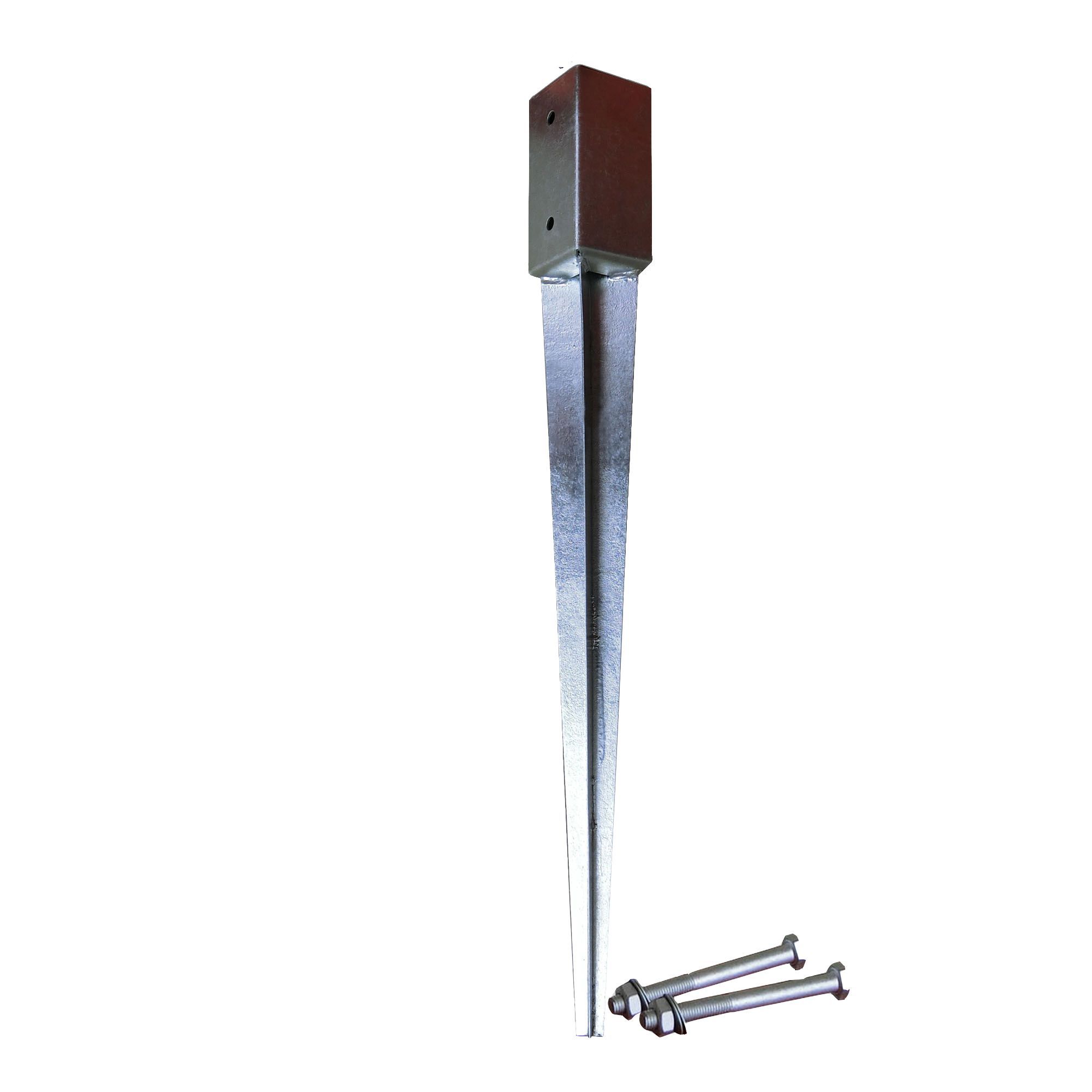 Blooma Anchor Steel Post support (L)45mm (W)45mm