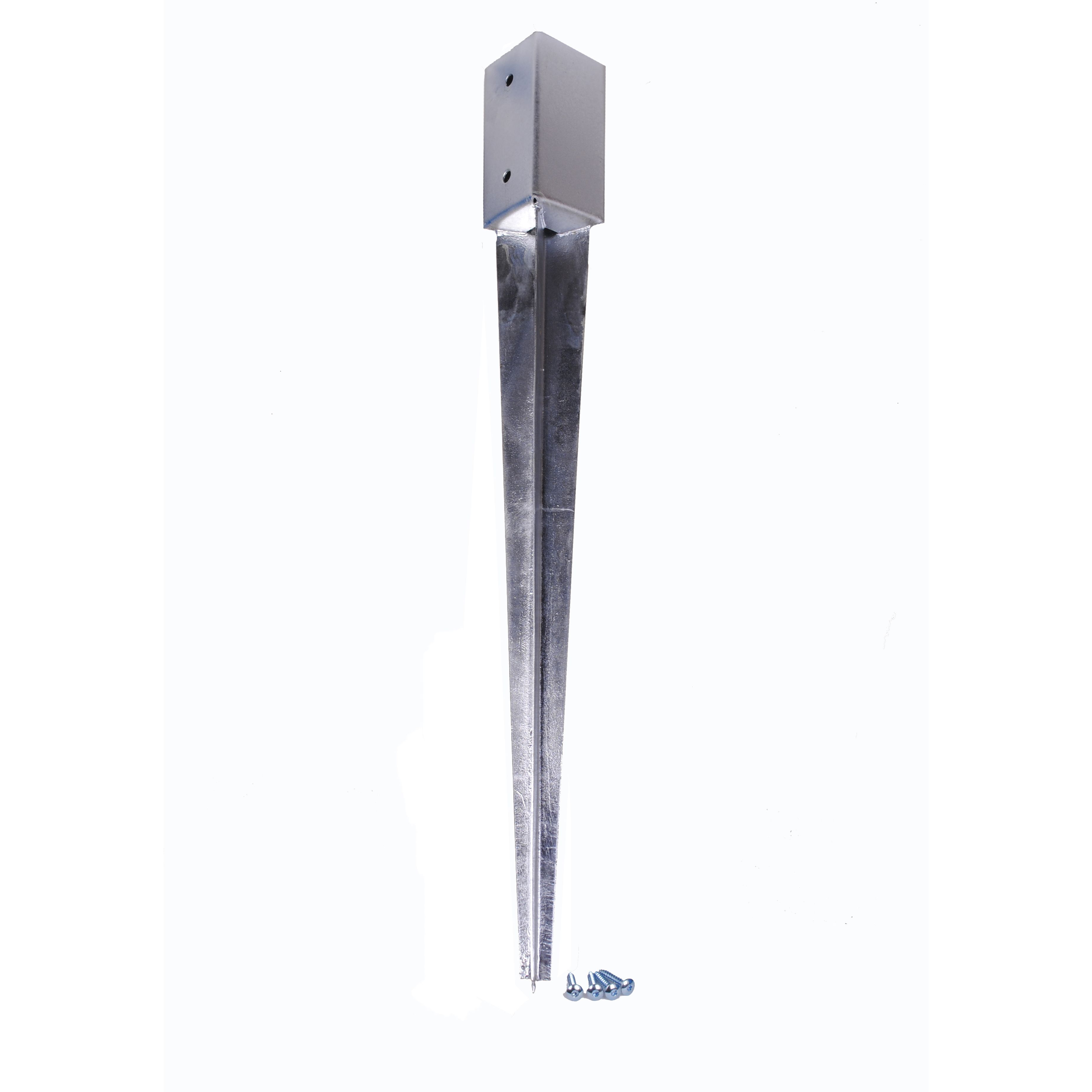 Blooma Anchor Steel Post support (L)70mm (W)70mm