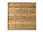 Blooma Arve Pressure treated Wooden Fence panel (W)1.8m (H)1.8m