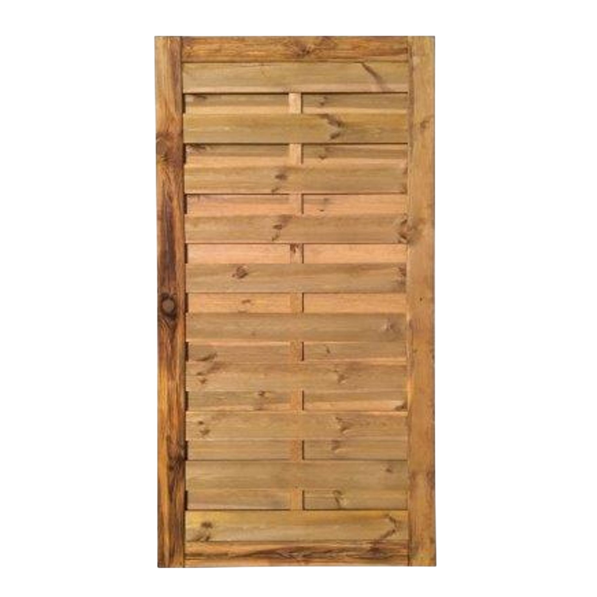 Blooma Arve Wood Gate, (H)1.8m (W)0.9m