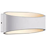 Blooma Asterion White Mains-powered LED Outdoor Wall light 630lm