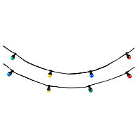 Blooma Barnaby Mains-powered Multicolour 10 LED Outdoor String lights
