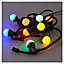 Blooma Barnaby Mains-powered Multicolour 10 LED Outdoor String lights
