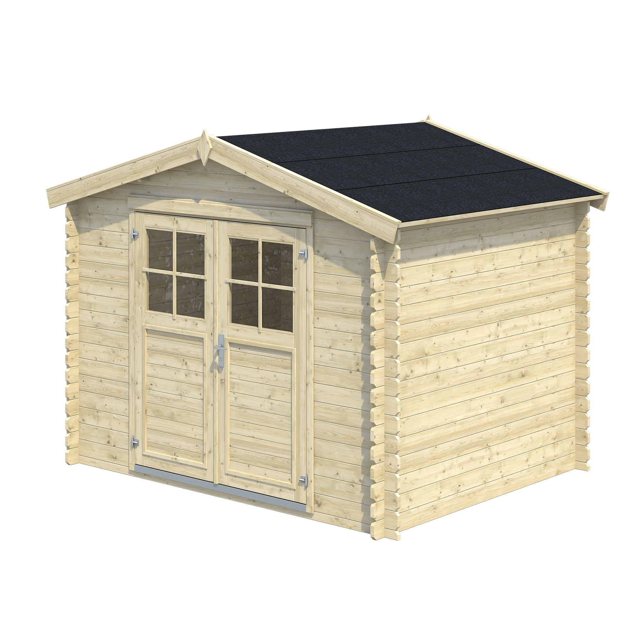 Blooma Belaïa 9x7 ft Apex Wooden Shed
