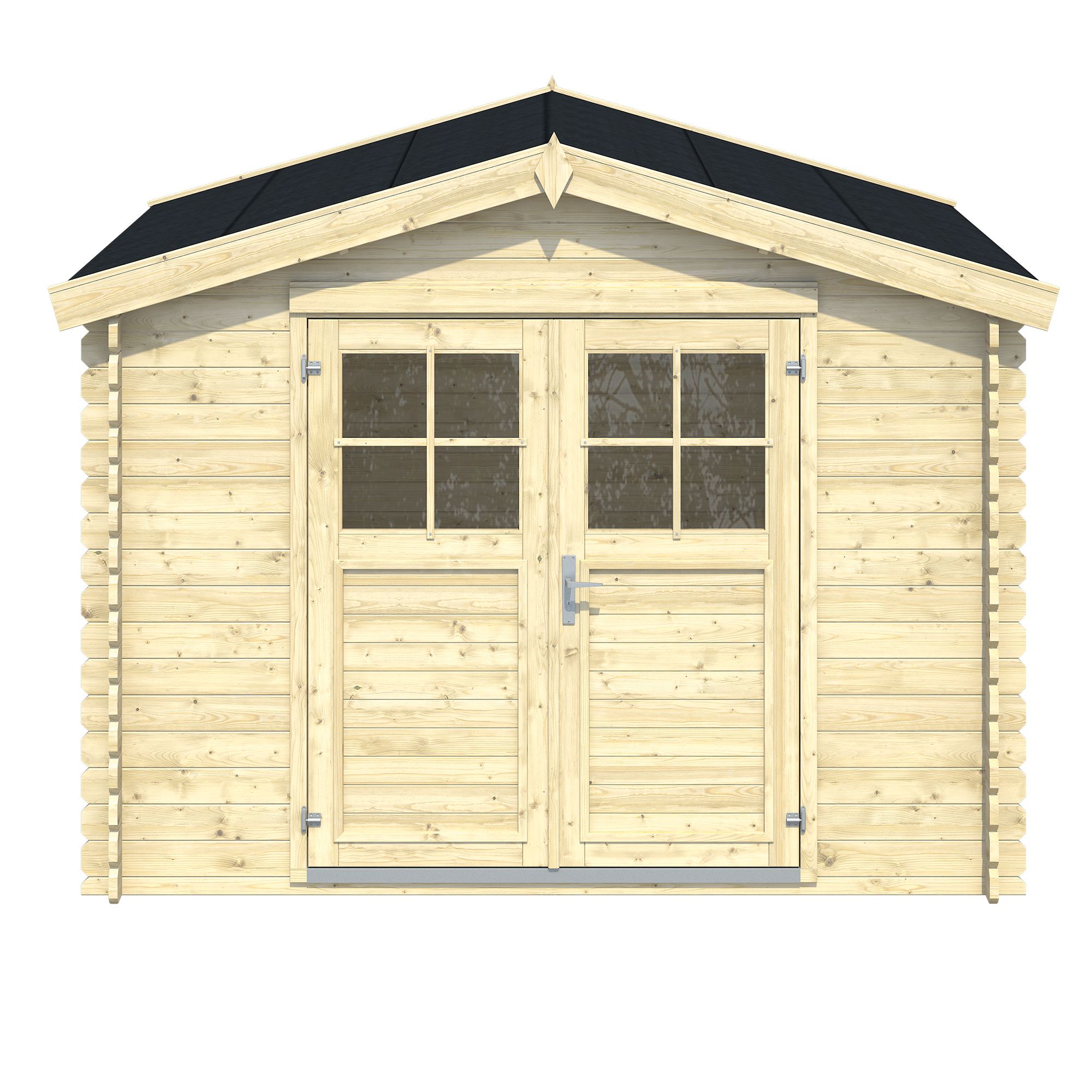 Blooma Belaïa 9x7 ft Apex Wooden Shed