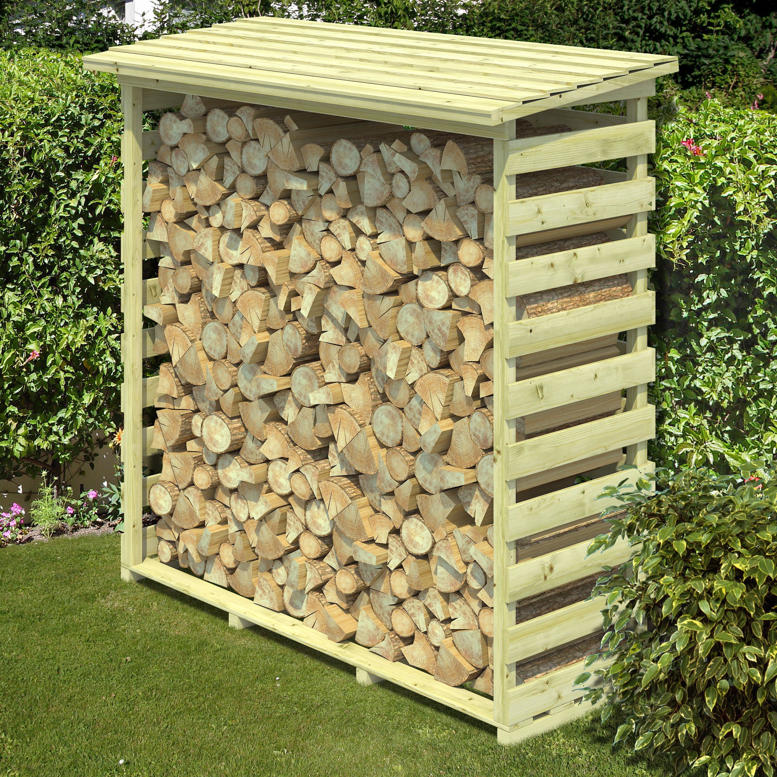 Blooma Beni Wooden Pent Log store
