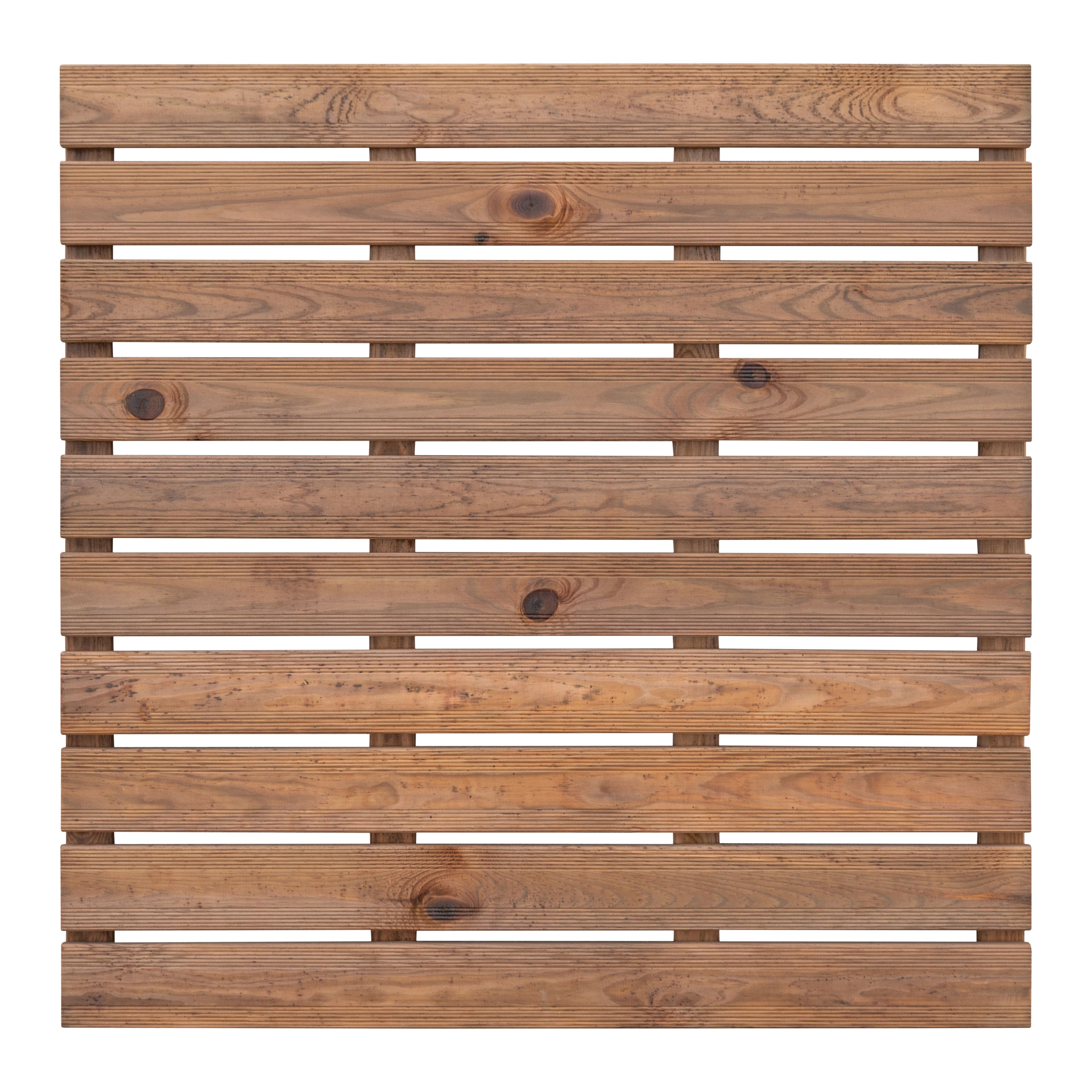 Blooma Benoue Brown Deck tile (L)100cm (W)100cm (T)40mm