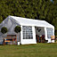 Blooma Betty White Rectangular Gazebo tent (H) 2.8m (W) 6m (D) 3m