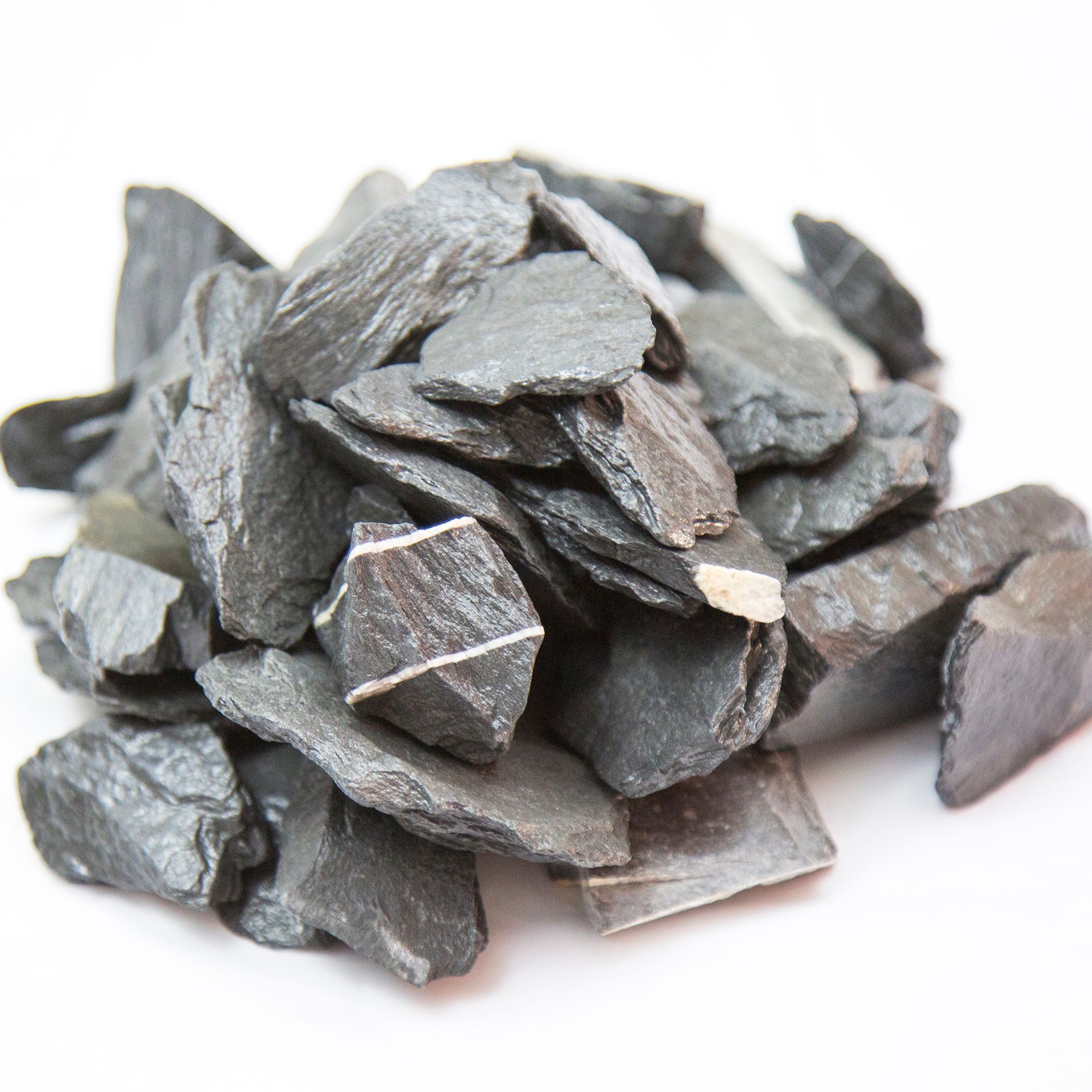 Blooma Blue Grey Slate Decorative Chippings, Bulk Bag, 0.23m² | DIY At B&Q