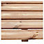 Blooma Brantas Brown Wooden Deck tile (L)50cm (W)50cm (T)40mm