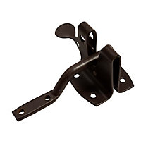 Blooma Brown Steel Gate latch, (L)50mm