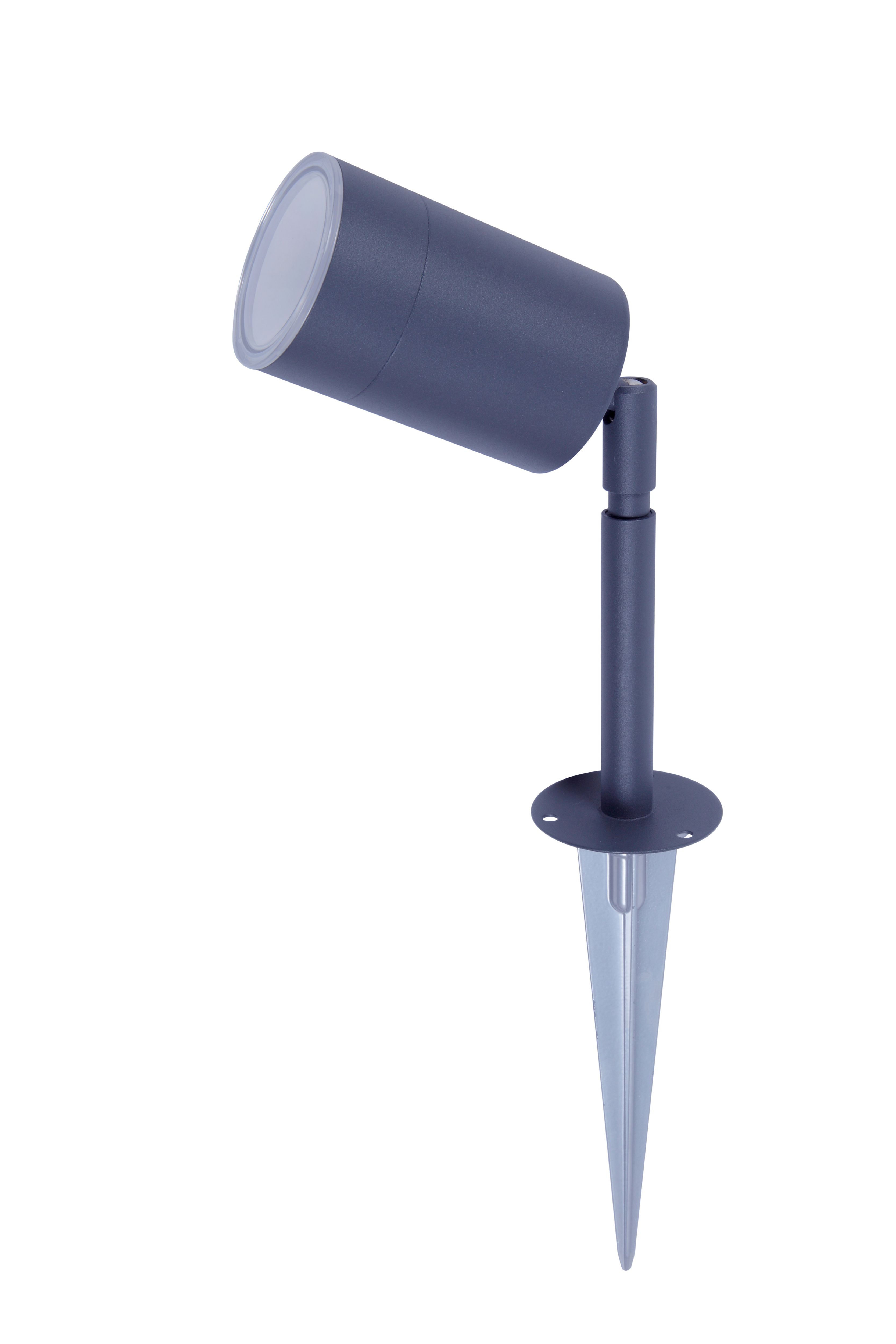 Blooma Candiac Matt Charcoal LED Spike light (D)60mm