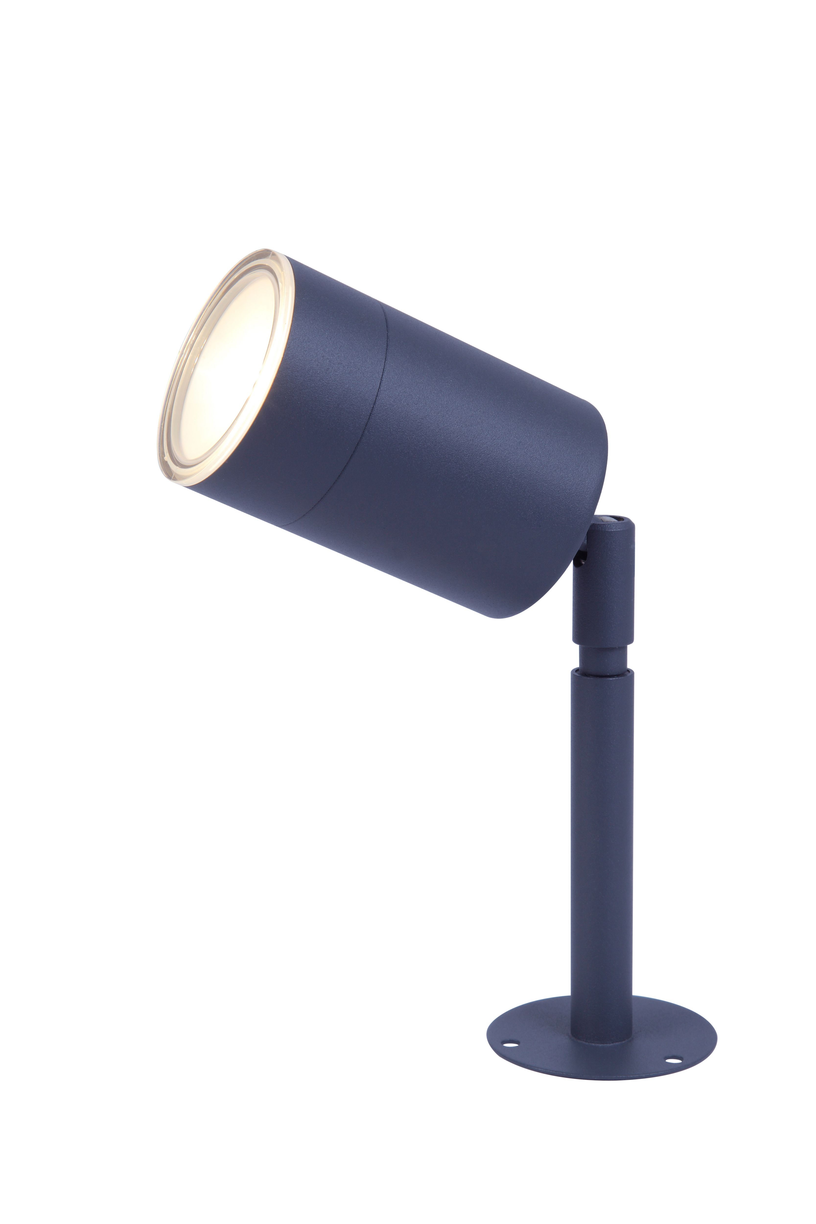 Blooma Candiac Matt Charcoal LED Spike light (D)60mm