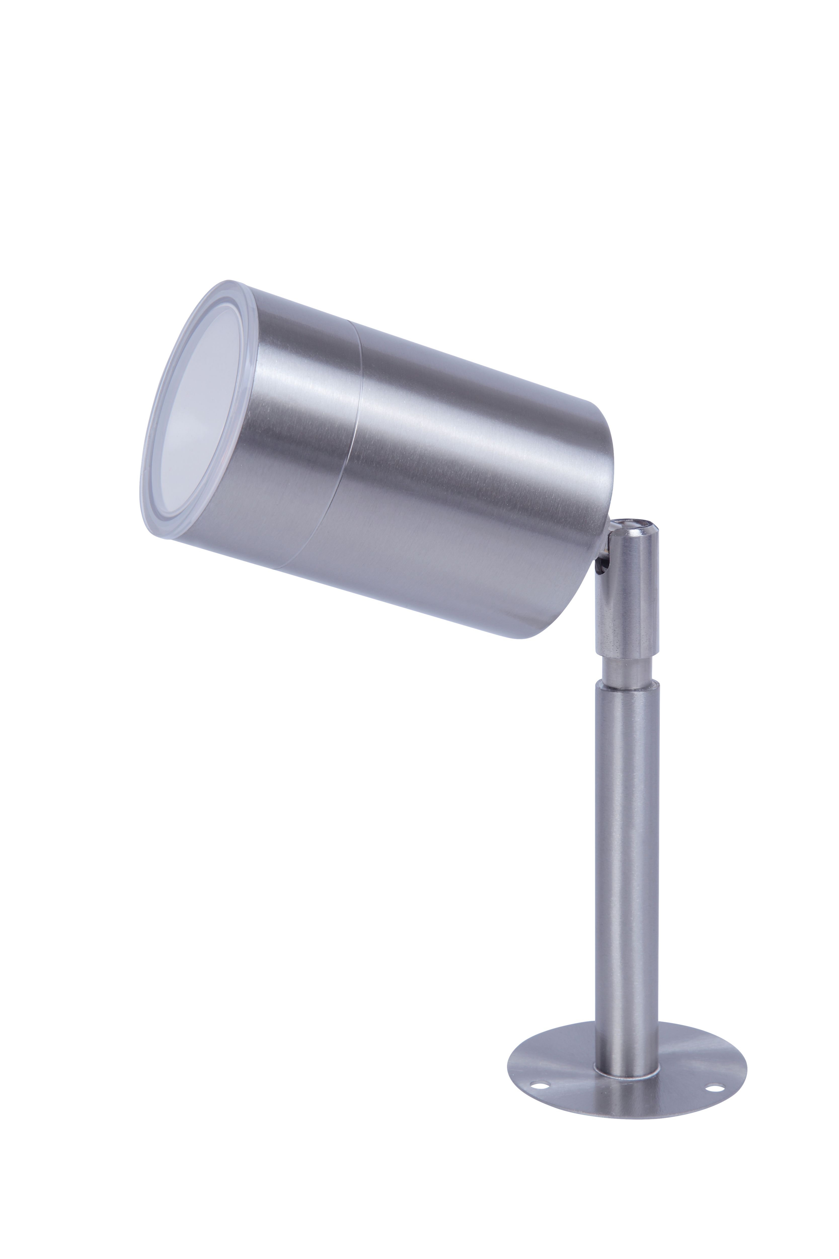 Blooma Candiac Silver effect LED Outdoor Spike light (D)60mm, Pack of 4