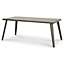 Blooma Cantua Anthracite Metal 8 seater Table