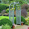 Blooma Chiltern Pre-painted lattice Softwood Arch