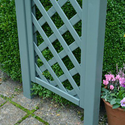 Blooma Chiltern Pre-painted lattice Softwood Arch