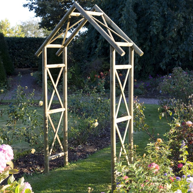 blooma cottage apex top wood arch diy at b q