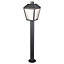 Blooma Dalton Dark grey Mains-powered LED Outdoor Post light (H)760mm