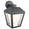 Blooma Dalton Dark grey Mains-powered LED Outdoor Wall light 460lm