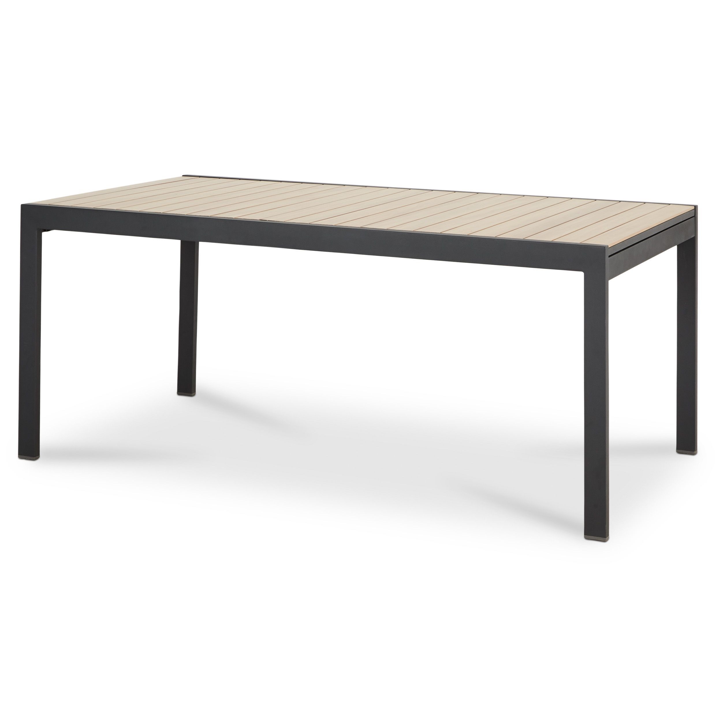 Morlaix metal store extendable dining table