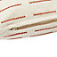 Blooma Denia Mango & off white Dash Outdoor Cushion (L)50cm x (W)70cm