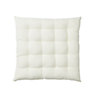 Blooma Denia Off white Plain Square Seat pad (L)36cm x (W)36cm