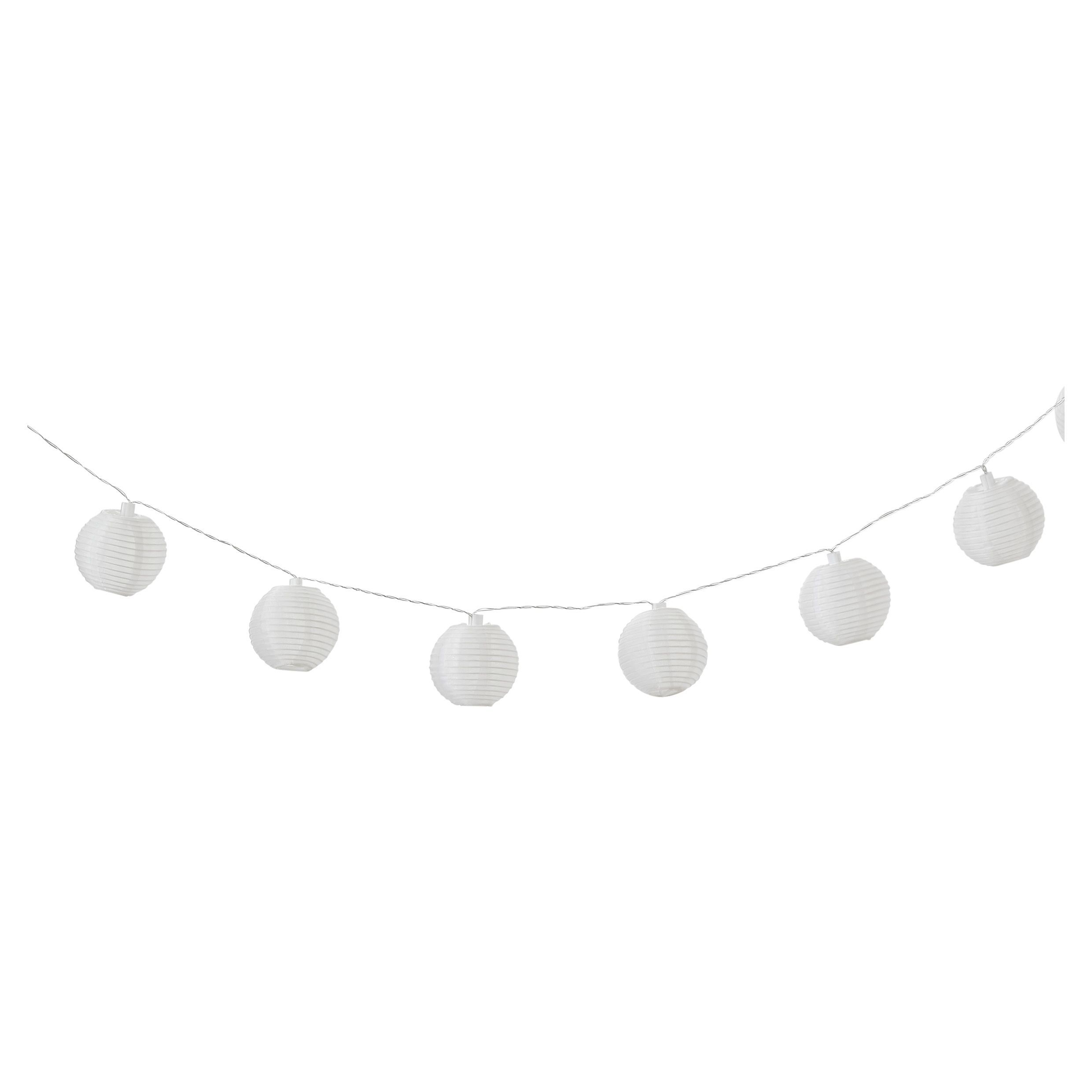 Blooma Estevan Solar-powered White 20 LED Outdoor String lights